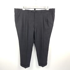 Cesare Attolini Anzughose Herren 60 W48 L30 Grau Super 150s Wolle Kaschmir Hose