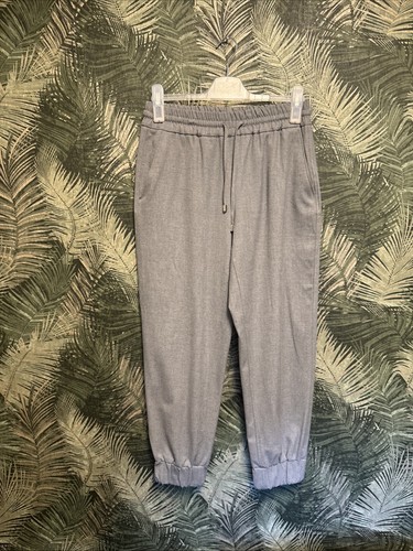 Hose grau stoffhose jog pant - hose,
