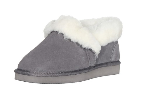 Damen halbschuh aus lammfell - damen, 2