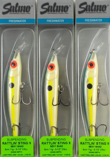 Salmo rattlin - (lot,