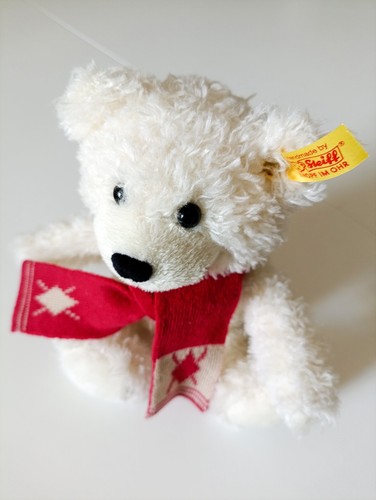 Steiff teddy charly weiß mit - steiff,