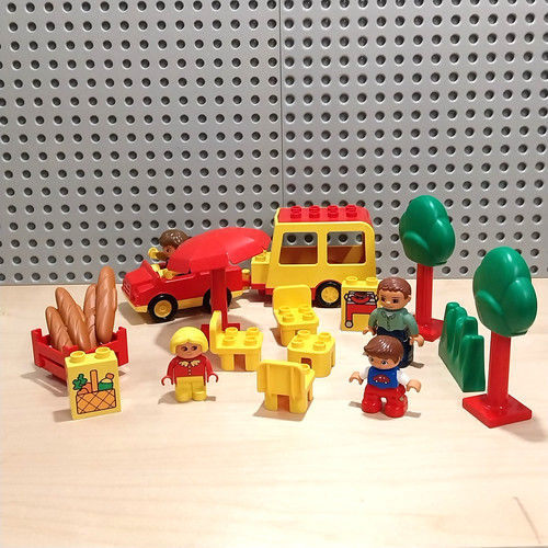 Lego duplo auto mit wohnwagen - mit,