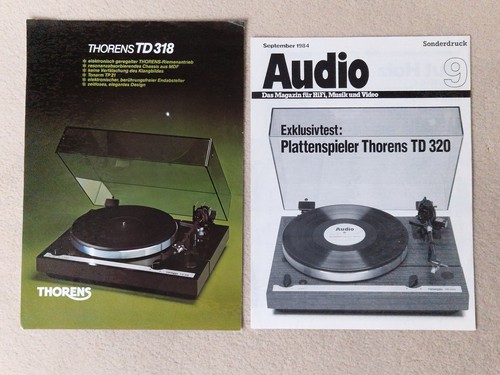 Thorens 318 datenblatt mit - td,