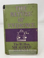The nature evidence sir - evidence,