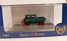BoS 87317 Unimog U416 Doka Dark Green BJ 1977 in BOX OVP