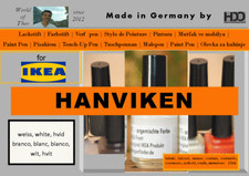 Lackstift, Farbstift für IKEA