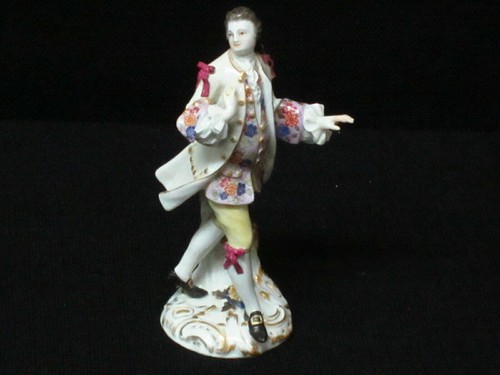Meissen figur kavalier modell - meissen,