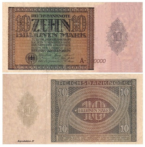 Reichsbanknote billionen - reichsbanknote,,