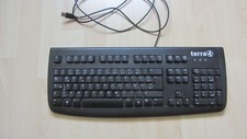Tastatur, Terra logitech Deluxe 250 mit Kabel, schwarz