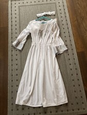 Fasching Kostüm Mädchen Engel Gr. M 7-10 Jahre