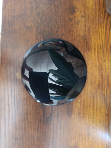 Obsidian scrying mirror cm - obsidian,