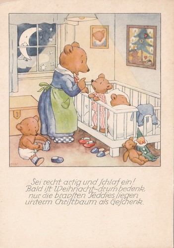 Künstler bären ida - kÜnstler-ak,