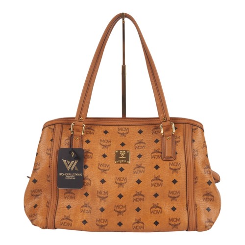Mcm visetos cognac medium - visetos,