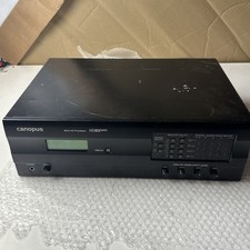 Canopus HDBX1000 Input/Output