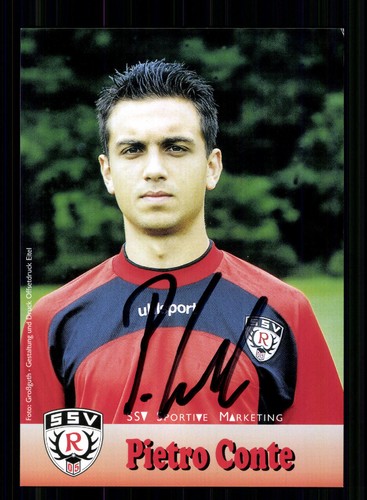 Pietro conte autogrammkarte - conte,