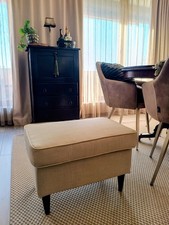 Ikea Hocker naturfarben