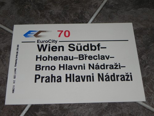 Zls wien praha - db, 70