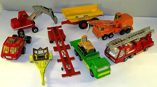 Konvolut alte matchbox lkw - matchbox,