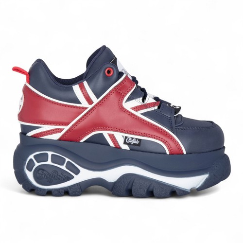 Buffalo 1339 damen blau rot - buffalo,
