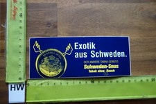 Alter Aufkleber Schnupftabak