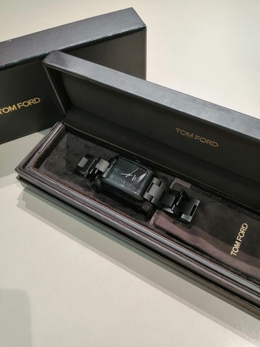 Tom ford square uhr blkn - square,