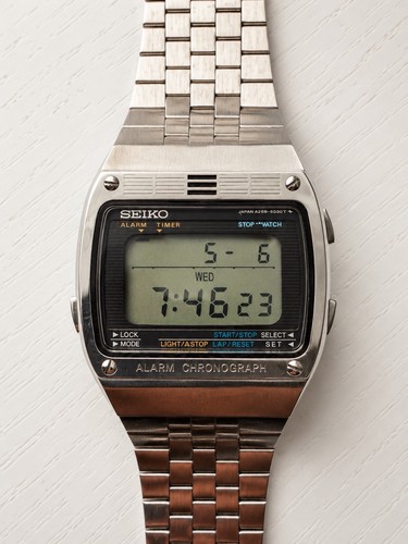 Vintage seiko a259 5021 lcd - vintage, a259-5021