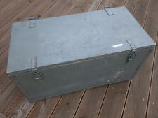 NVA 1965 große grüne Holzkiste☆mit Plastikbehälter für Feldküche NVA gebraucht !
