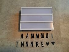 Leuchtbox zum Aufstellen