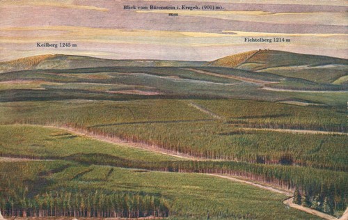 Erzgebirge blick vom - erzgebirge,,