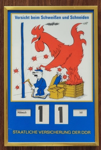 Seltener ddr drehkalender - seltener,