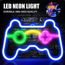 LED Neon Schriftzug Sign Game