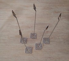 Hochzeits Sitzhalter Tischkartenhalter Clips Bildhalter Tischnummernhalter chrom