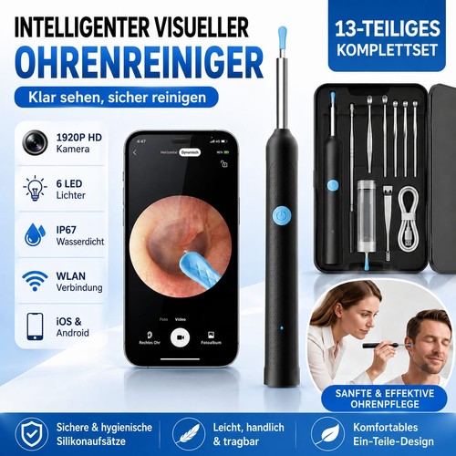 Ohrreiniger mit kamera - ohrreiniger,