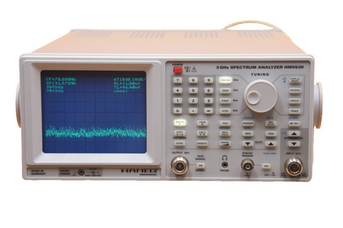 Hameg hm5530 ghz - 3, spectrum