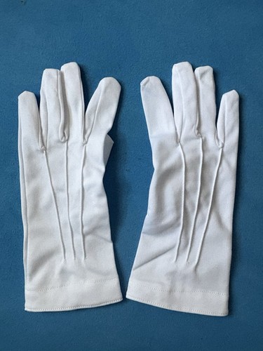Kurze handschuhe stretch weiß - handschuhe,