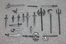 Playmobil " Schwert Säbel Lanze Silber " Wählen Sie Ihr Modell Waffen 2 Stück 