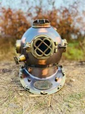 Brauner Taucherhelm ~ Mark V