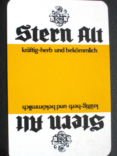 Skatspiel brauerei stern alt - skatspiel/brauerei,