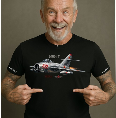 Mig shirt motiv ddr - shirt, nva