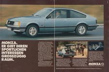 Opel Monza Advertising