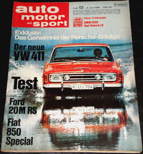 Auto Motor Sport 12/68 Test