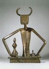 Kunstkarte Max Ernst "The King