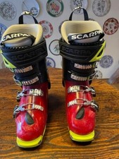 Scarpa Tourenskistiefel Fredoom Gebraucht Sohle 297mm Größe 25,5