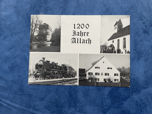 Ansichtskarte münchen allach - ansichtskarte, münchen-allach
