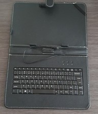 Hülle Tastatur Tasche für 10 10.1 10.2 10.3 10.4 Zoll Tablet Schutzhülle QWERTZ