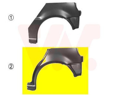Van wezel seitenwand hinten - van,