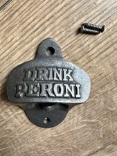 Retro Collections Drink Peroni GUSSEISEN BAR Wandflaschenöffner