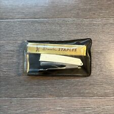 Vintage WEISS Retro Rexel Bambi Hefter Set - selten