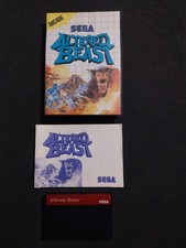 Altered Beast Sega Master