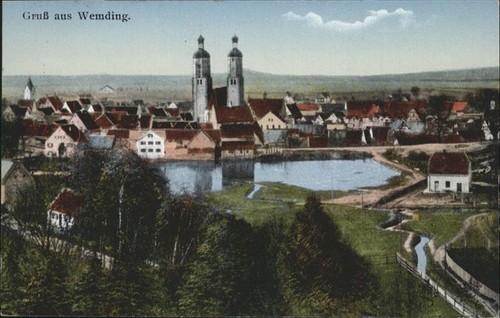 Wemding gesamtansicht - wemding,
